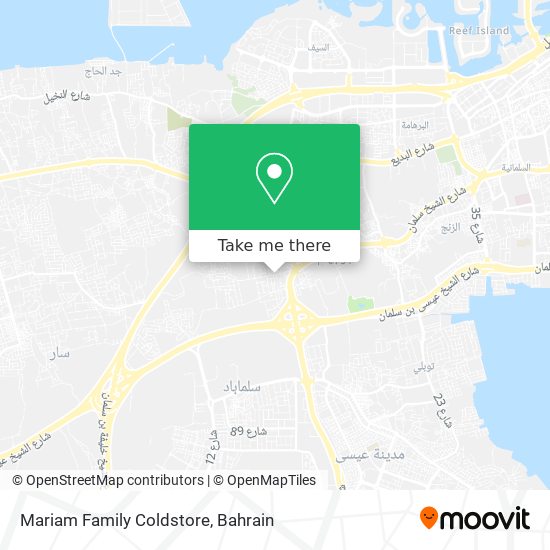 Mariam Family Coldstore map