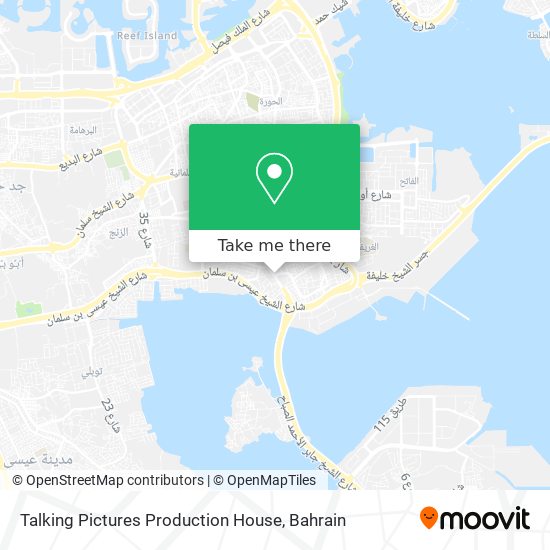 Talking Pictures Production House map