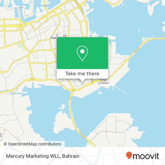 Mercury Marketing WLL map