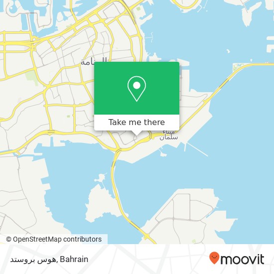 هوس بروستد map