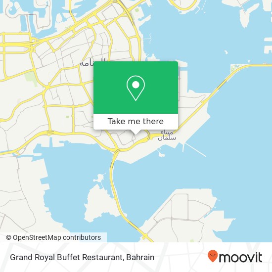 Grand Royal Buffet Restaurant map