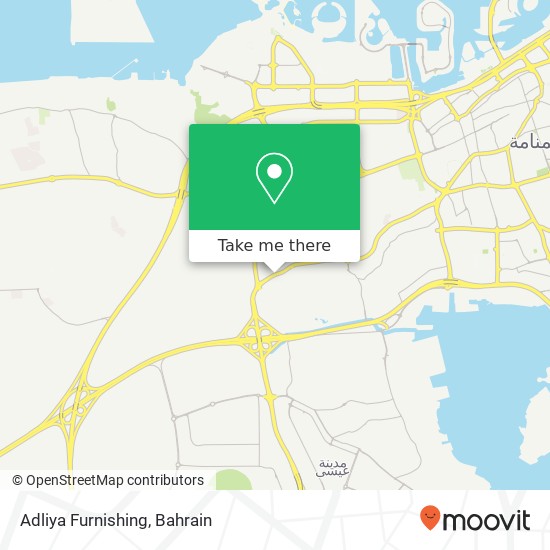 Adliya Furnishing map
