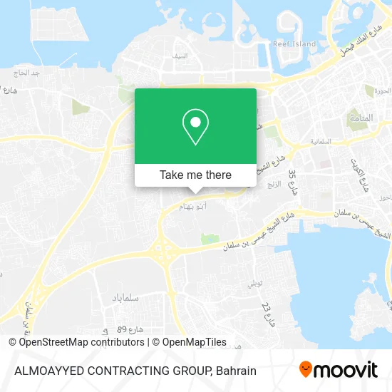 ALMOAYYED CONTRACTING GROUP map