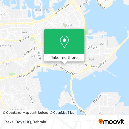 Bakal Boys HQ map