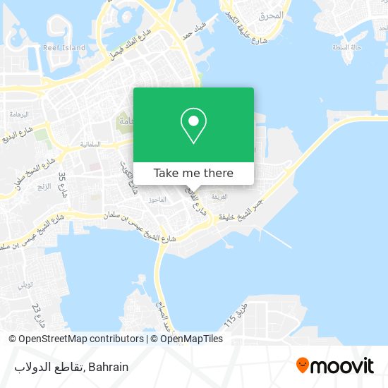 تقاطع الدولاب map