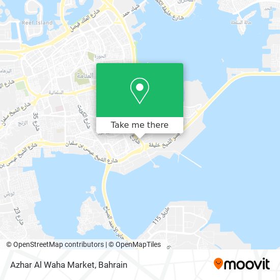 Azhar Al Waha Market map