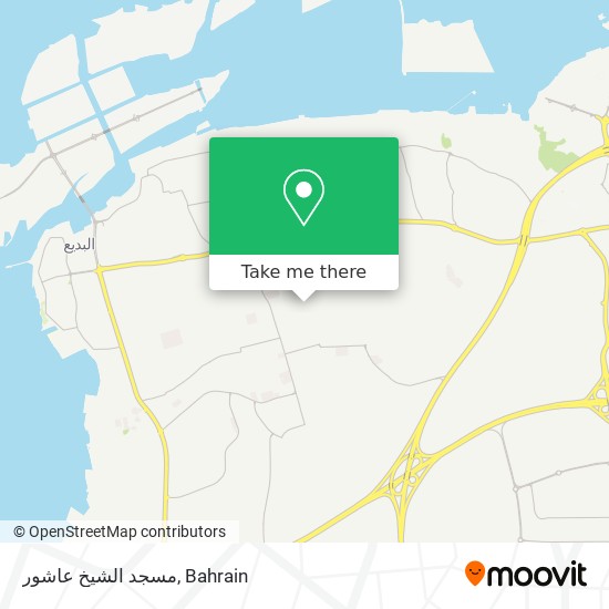 مسجد الشيخ عاشور map