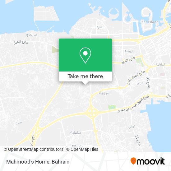 Mahmood's Home map