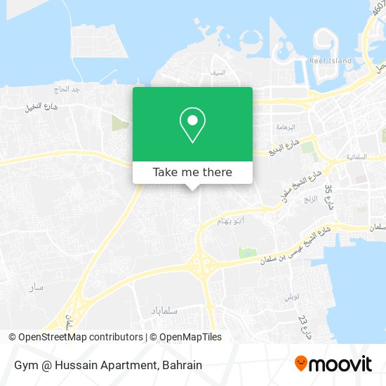 Gym @ Hussain Apartment map