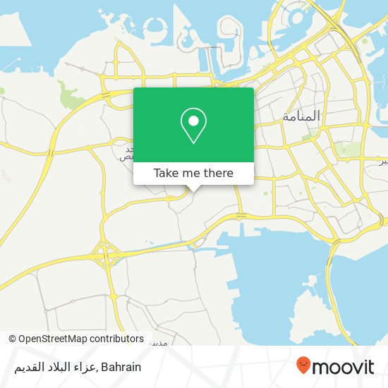 عزاء البلاد القديم map