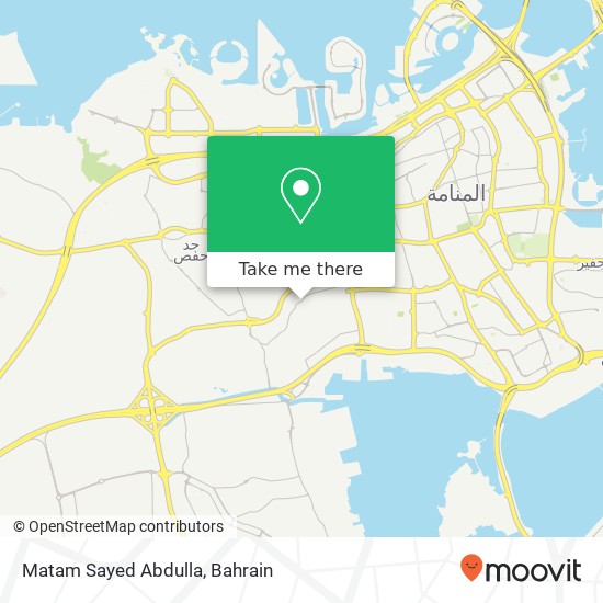 Matam Sayed Abdulla map
