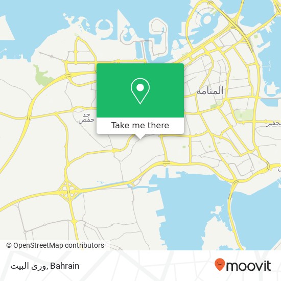 ورى البيت map