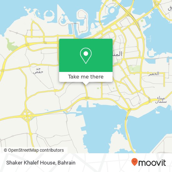 Shaker Khalef House map