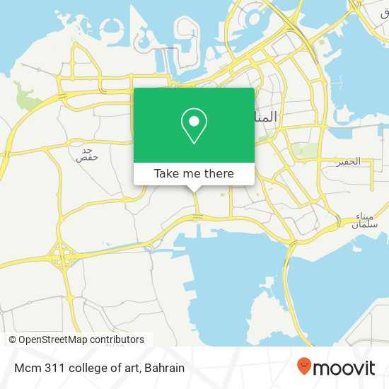 Mcm 311 college of art map