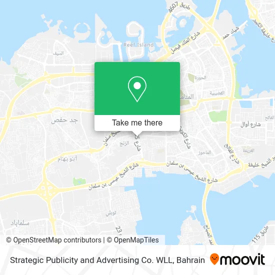 Strategic Publicity and Advertising Co. WLL map