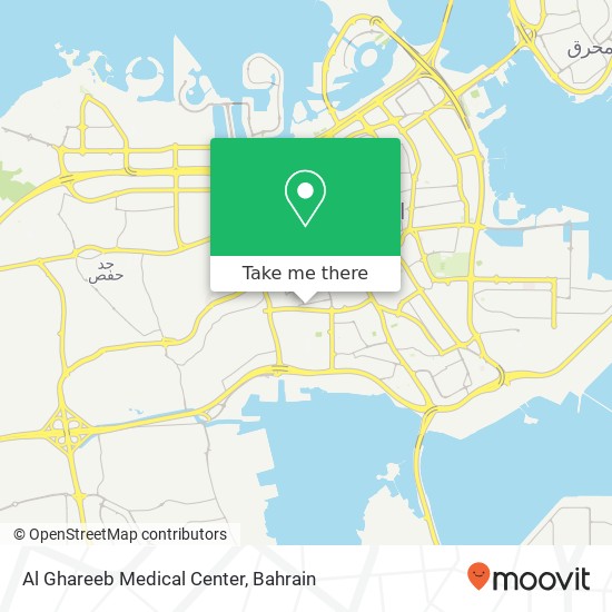 Al Ghareeb Medical Center map