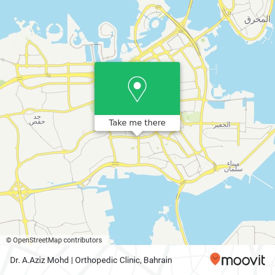 Dr. A.Aziz Mohd | Orthopedic Clinic map