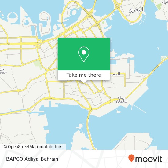 BAPCO Adliya map