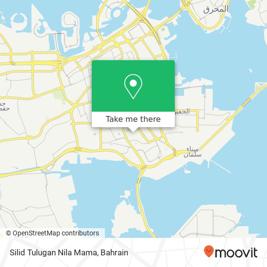 Silid Tulugan Nila Mama map