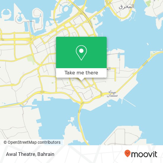 Awal Theatre map