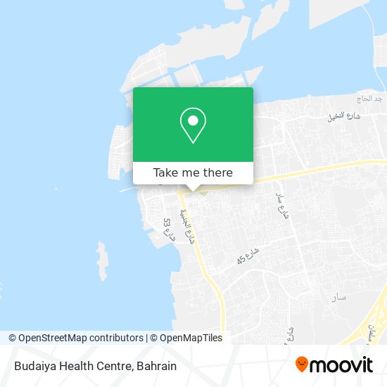 Budaiya Health Centre map