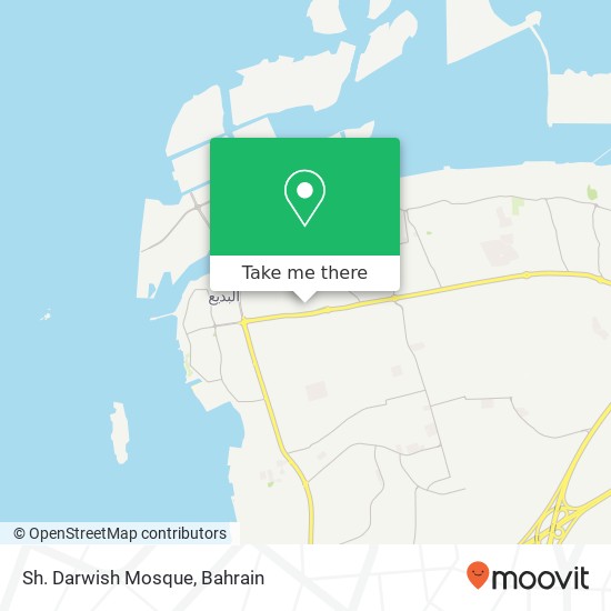 Sh. Darwish Mosque map