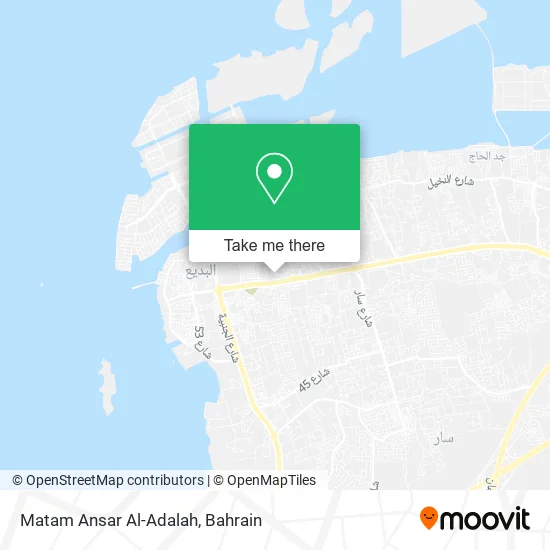 Matam Ansar Al-Adalah map