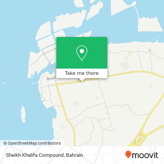 Sheikh Khalifa Compound map