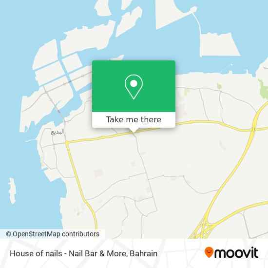 House of nails - Nail Bar & More map