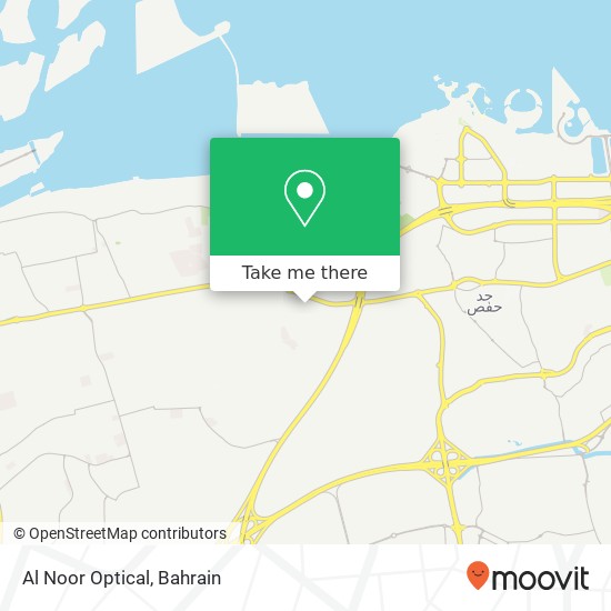Al Noor Optical map