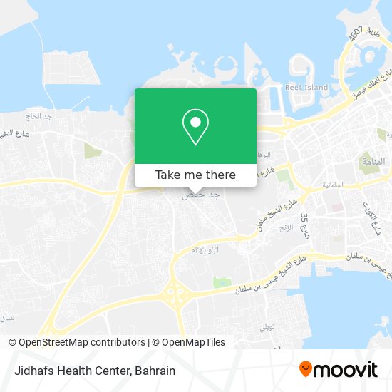 Jidhafs Health Center map