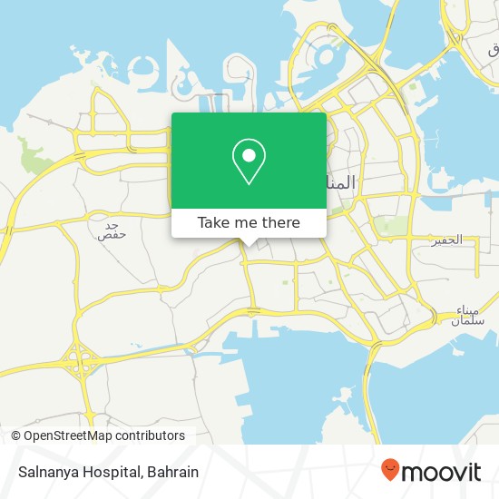 Salnanya Hospital map