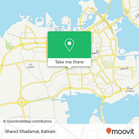 Share3 Khadamat map