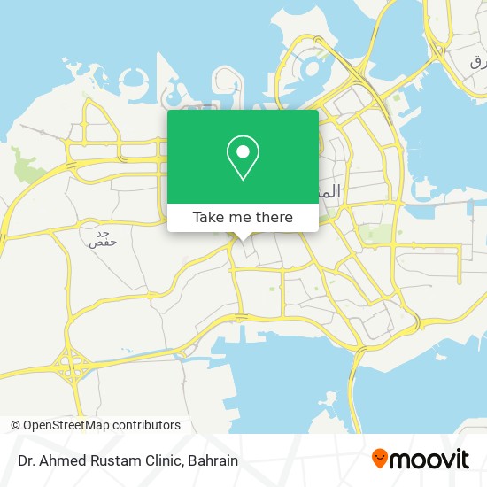 Dr. Ahmed Rustam Clinic map