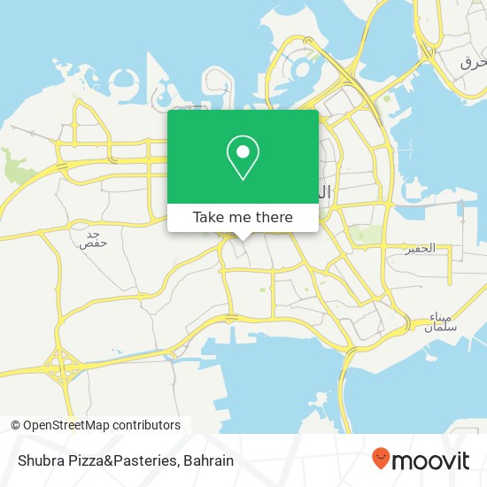 Shubra Pizza&Pasteries map
