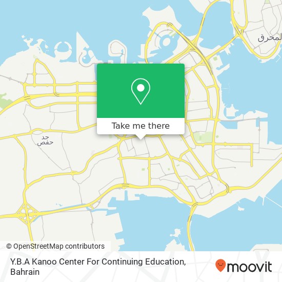 Y.B.A Kanoo Center For Continuing Education map