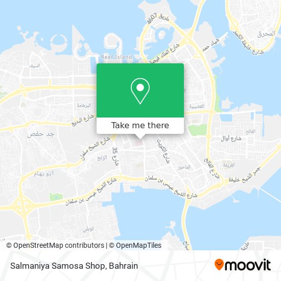 Salmaniya Samosa Shop map