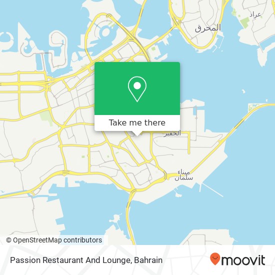 Passion Restaurant And Lounge map