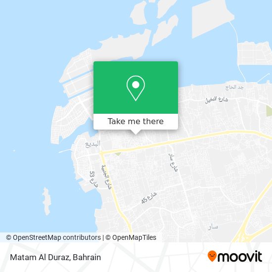 Matam Al Duraz map