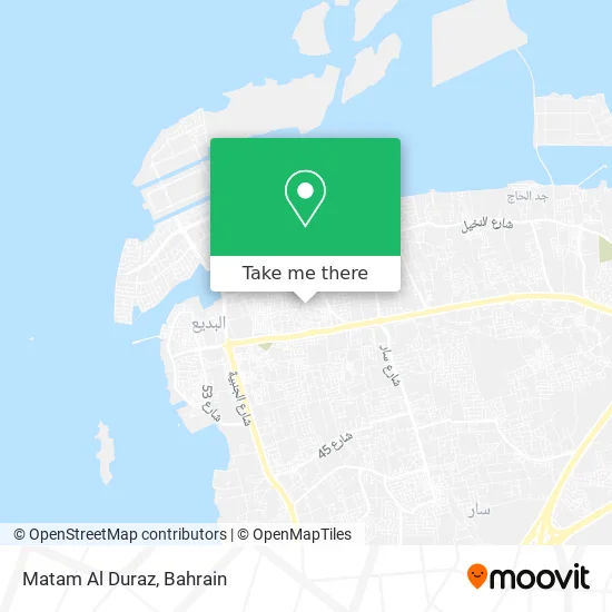 Matam Al Duraz map