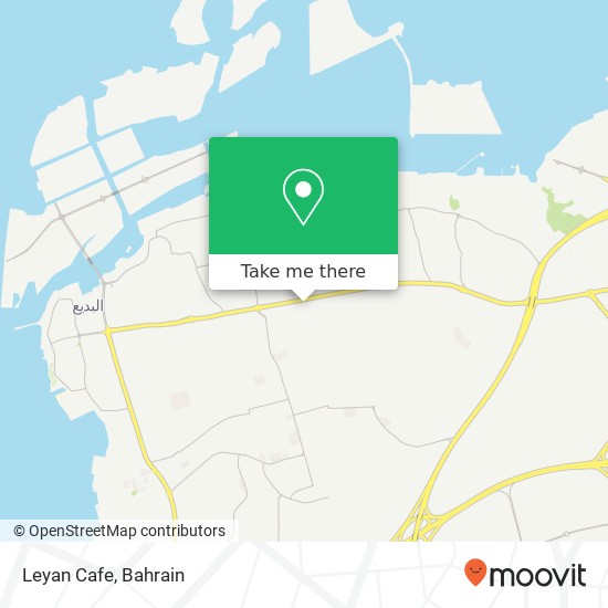 Leyan Cafe map