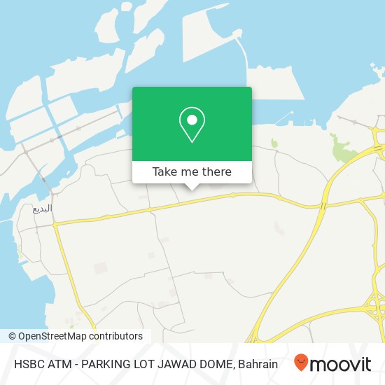 HSBC ATM  - PARKING LOT  JAWAD DOME map