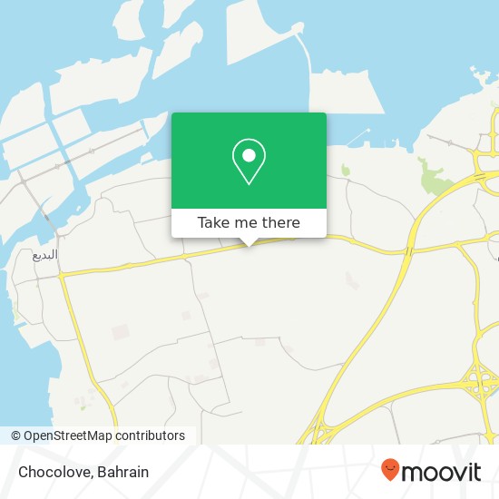 Chocolove map