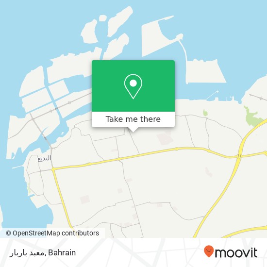 معبد باربار map