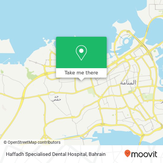 Haffadh Specialised Dental Hospital map