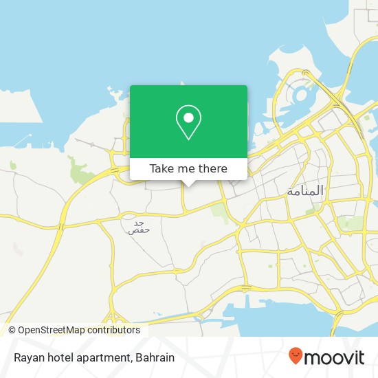 Rayan hotel apartment map