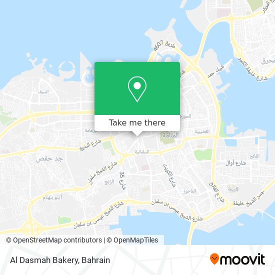 Al Dasmah Bakery map