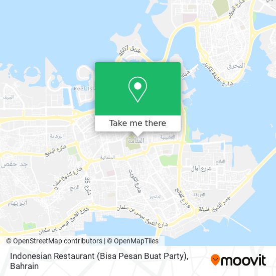 Indonesian Restaurant (Bisa Pesan Buat Party) map