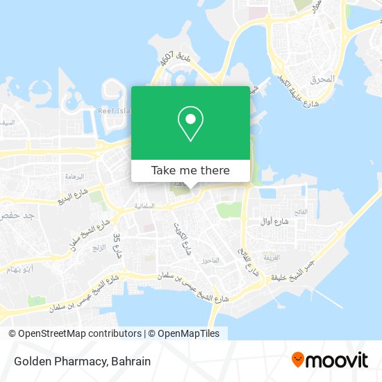 Golden Pharmacy map