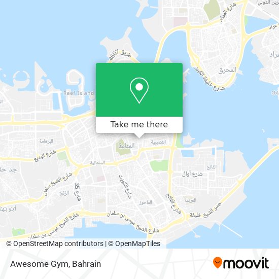 Awesome Gym map